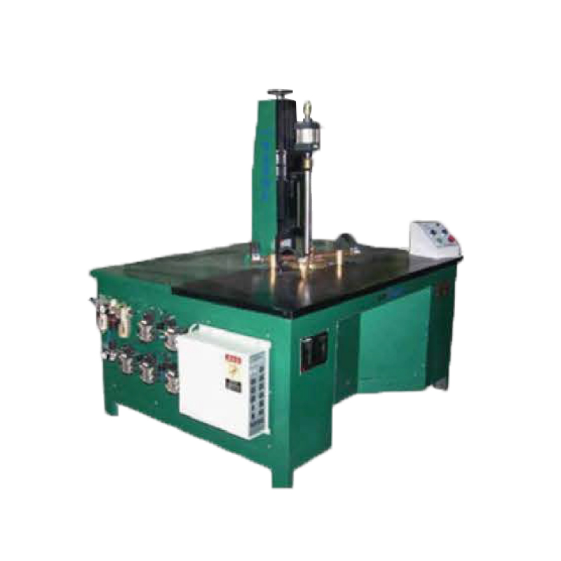 Three point welding machine with electric fan base