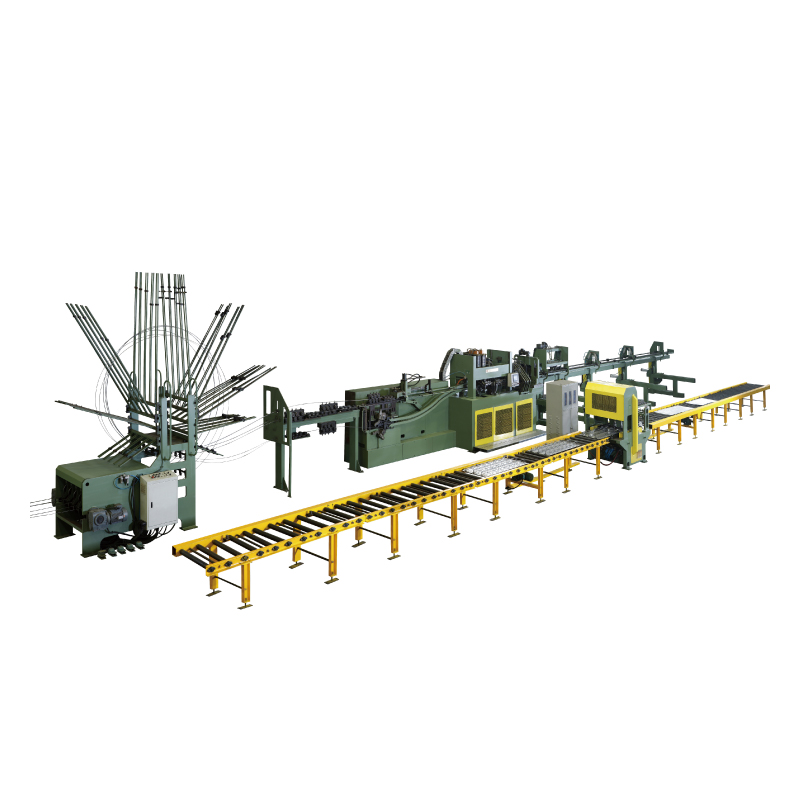 Lattice girder production line