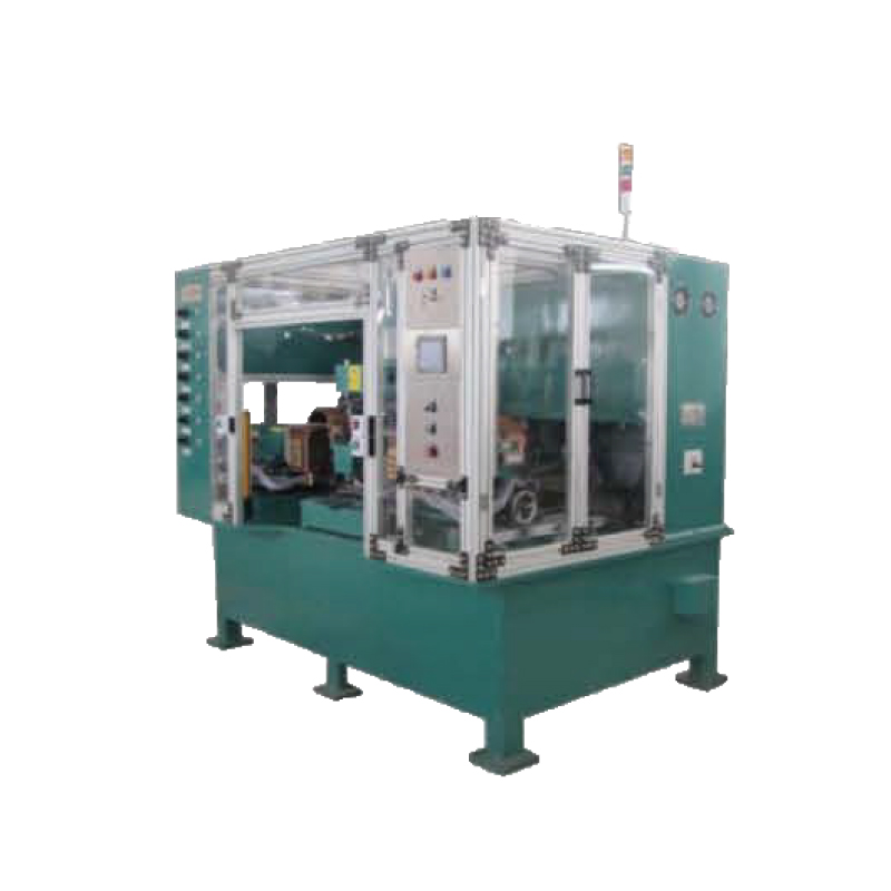 Oven liner double seam welding machine