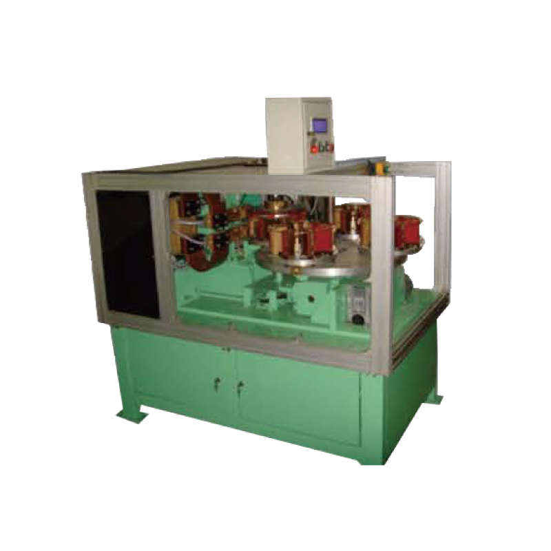 Multi-station welding machine for oven