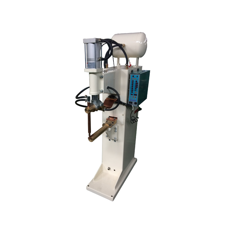 Spot welder for motorbike muffler