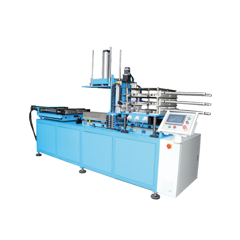 Fin inserting and tube expanding machine