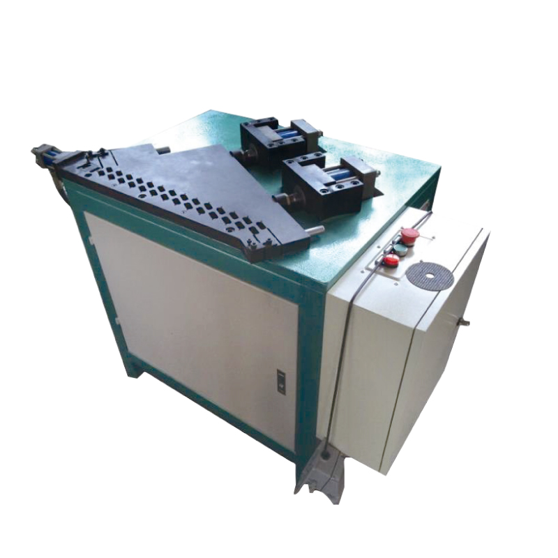 Pipe flattening machine