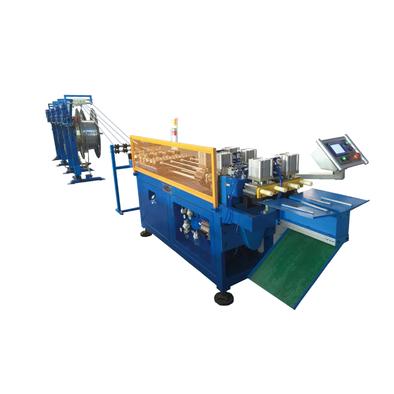 2+2 tube straightening and cutting machine