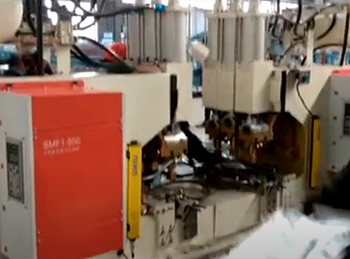 Multi Head Welding Machine For Bottom Plate Of AC
