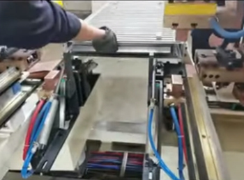 T Connector Welding Machine For Steel Panel Radiator