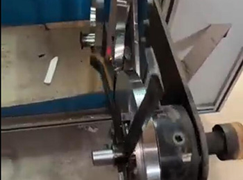 Laser welding machine for stainless steel strips